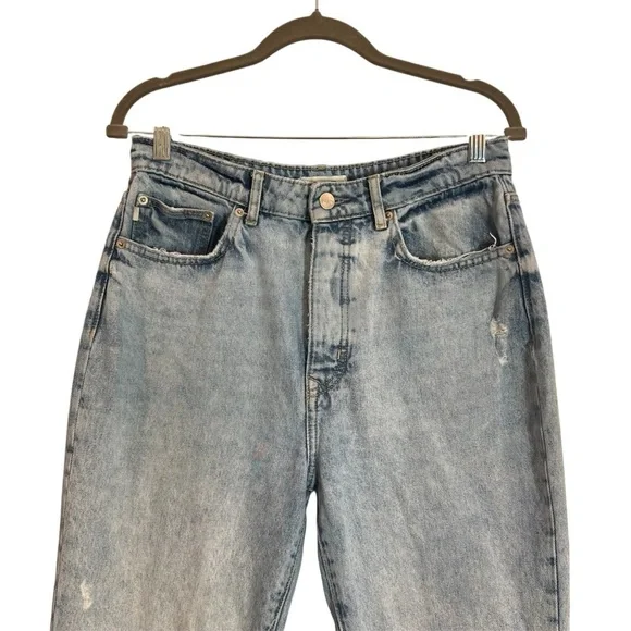 LOVERS + FRIENDS Revolve Reece High Rise Slim Straight Harland Denim Size 30 - Picture 5 of 16